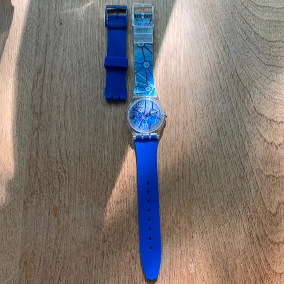 Swatch | Accessories | Vintage Swatch Watch 3 Piece Band See 